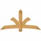 Ekena Millwork Davenport Rough Sawn Timber Gable Bracket, Western Red Cedar, 72"W x 36"H x 2"D x 6"F, 12/12 Pitch GBW072X36X0206DAV00RWR - alternate 1